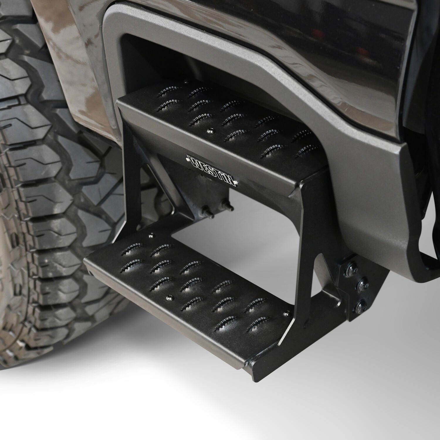 Ford F-250/F-350/F-450/F-550 Super Duty 2023-2026, Westin Grate Side Bed Step, Textured Black, view 10