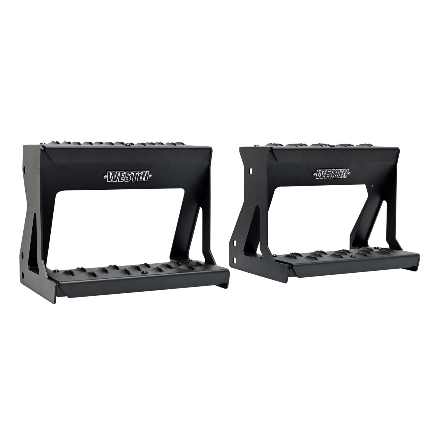 Chevrolet Silverado & GMC Sierra 2500 HD/3500 HD 2024-2026, Westin Grate Side Bed Step, Textured Black, view 6