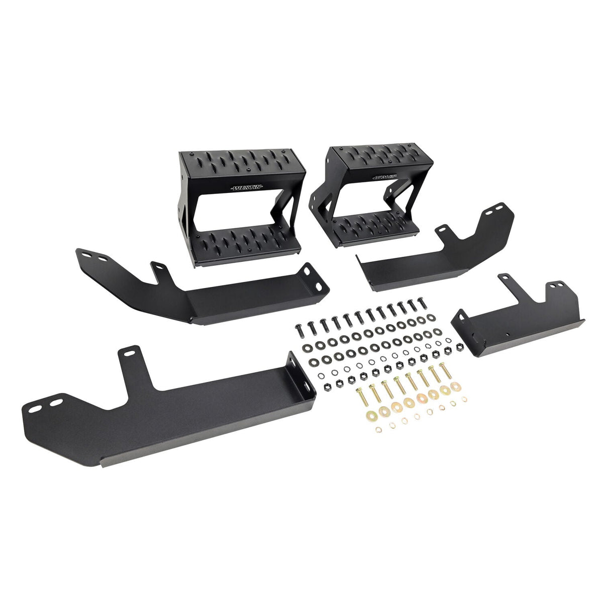 Chevrolet Silverado & GMC Sierra 2500 HD/3500 HD 2024-2026, Westin Grate Side Bed Step, Textured Black, view 8