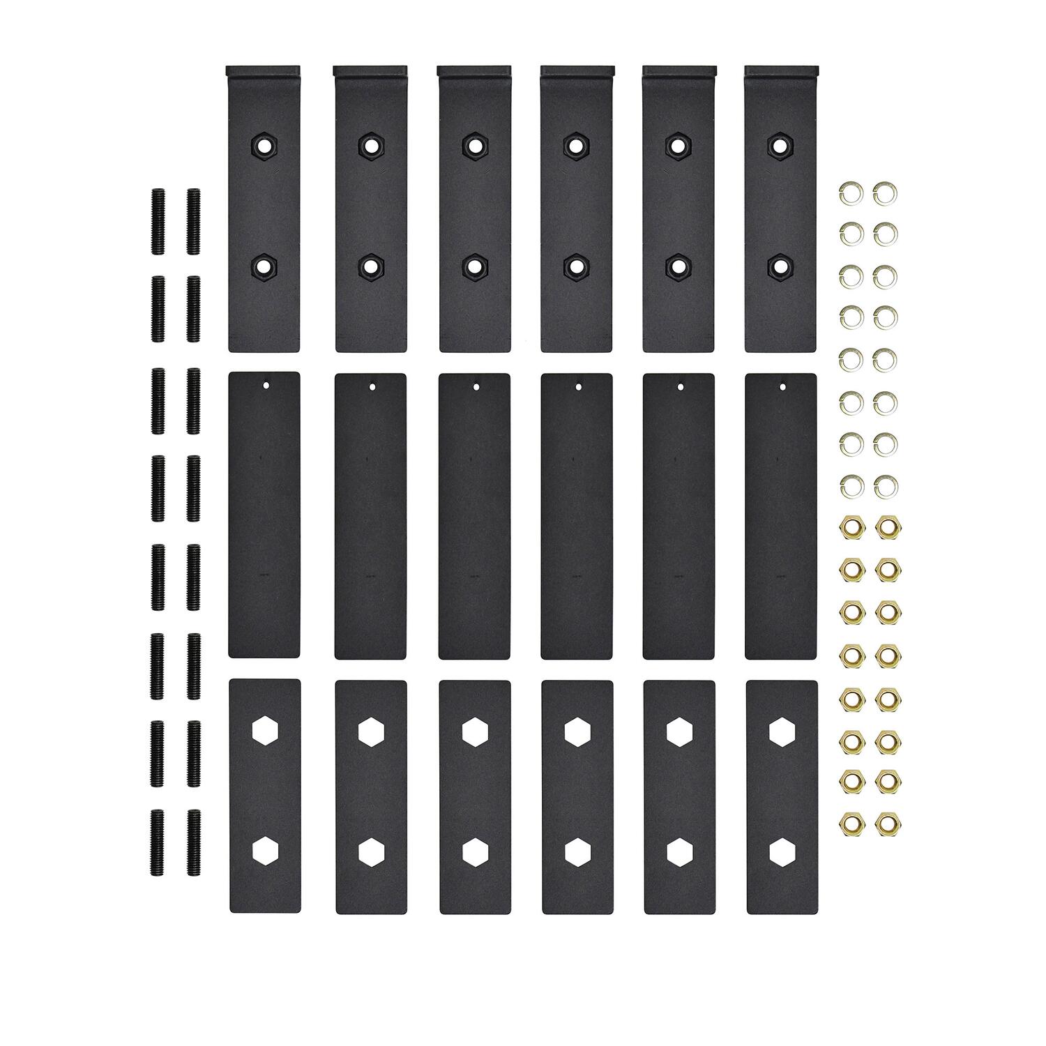Westin Grate Steps Running Boards, 68in, Textured Black, view 4