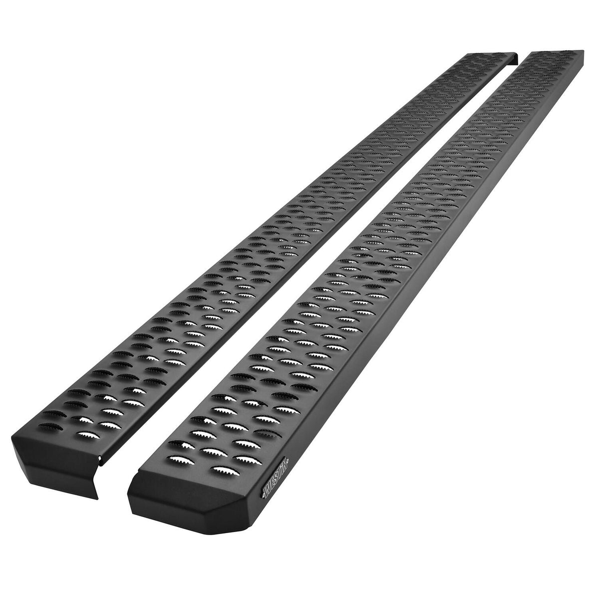 Westin Grate Steps Running Boards, 86in, Textured Black
