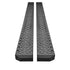 Westin Grate Steps Running Boards, 83in, Textured Black, view 2
