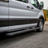 Ford Transit 2015-2026, Westin Grate Steps Running Boards, 46in Driver Side and 97in Passenger Side, Textured Black, view 8