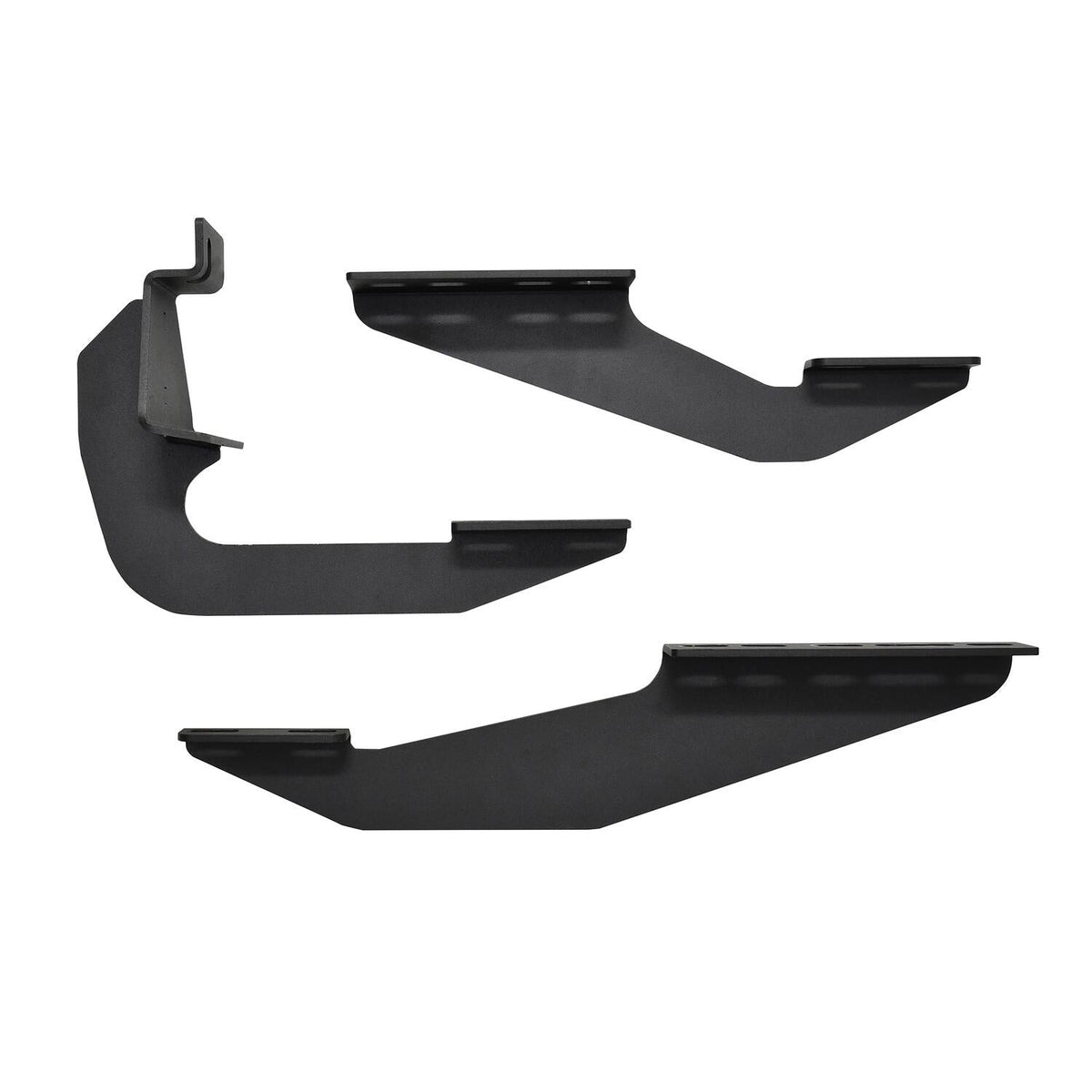 Ford Transit 2015-2026, Westin Grate Steps Running Boards, Single 54in Passenger Sliding Door, Textured Black, view 4