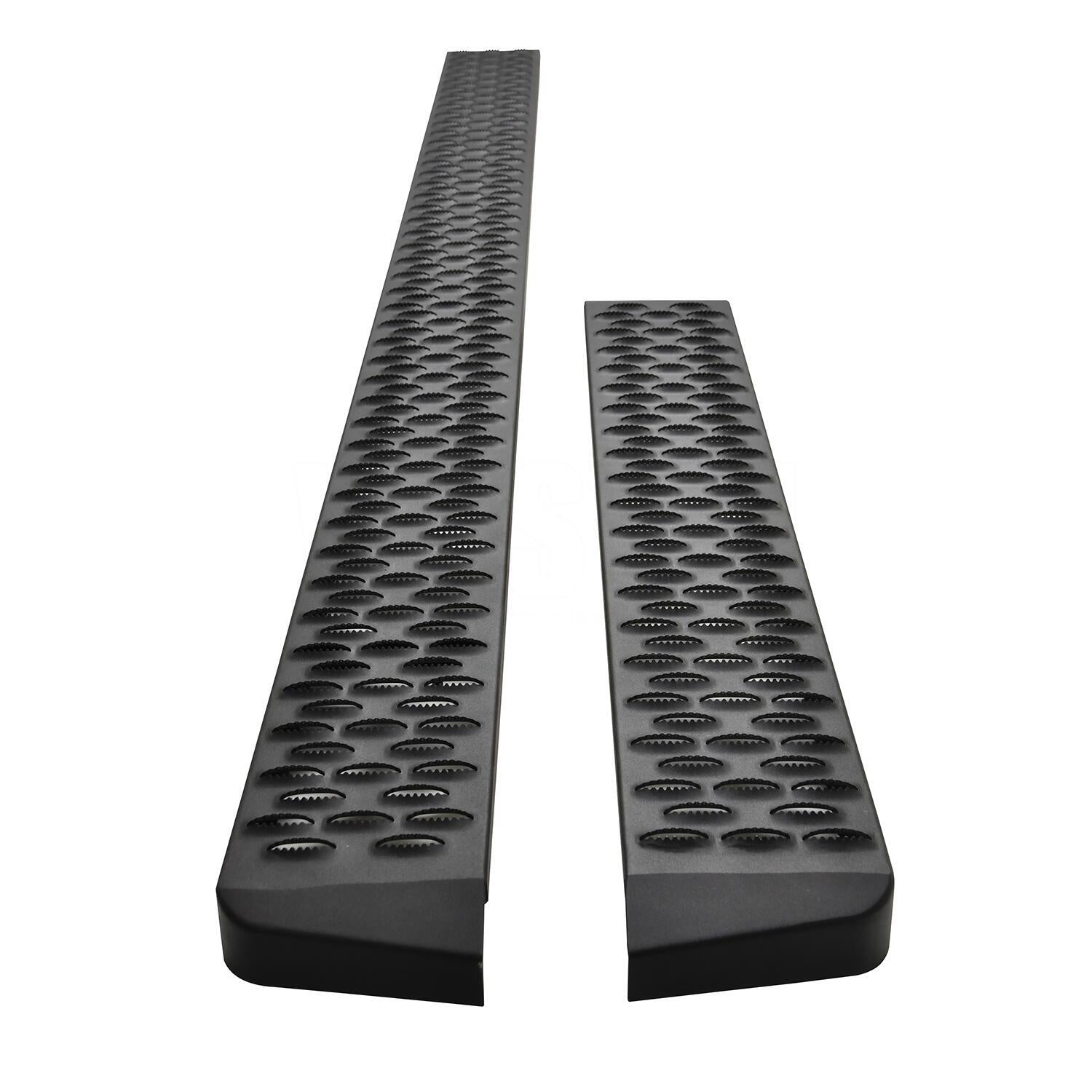 Chevrolet Express/GMC Savana/Ford Transit/Sprinter/Ram ProMaster, Westin Grate Steps Running Boards, Driver and Passenger Side, Textured Black, view 2