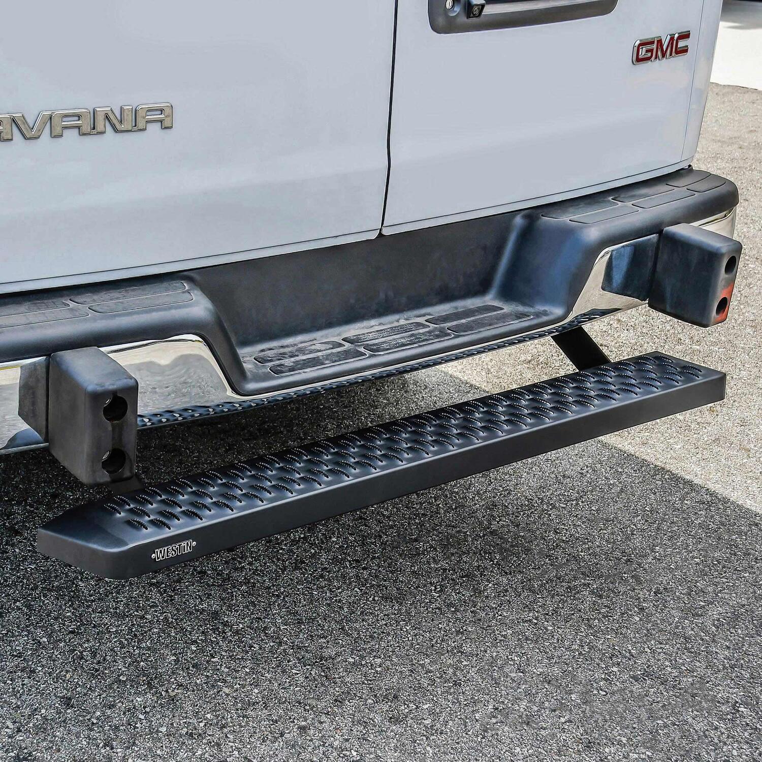Chevrolet Express/GMC Savana/Ford Transit/Sprinter/Ram ProMaster, Westin Grate Steps Running Boards, Single 54in Sliding or Rear Door, view 6