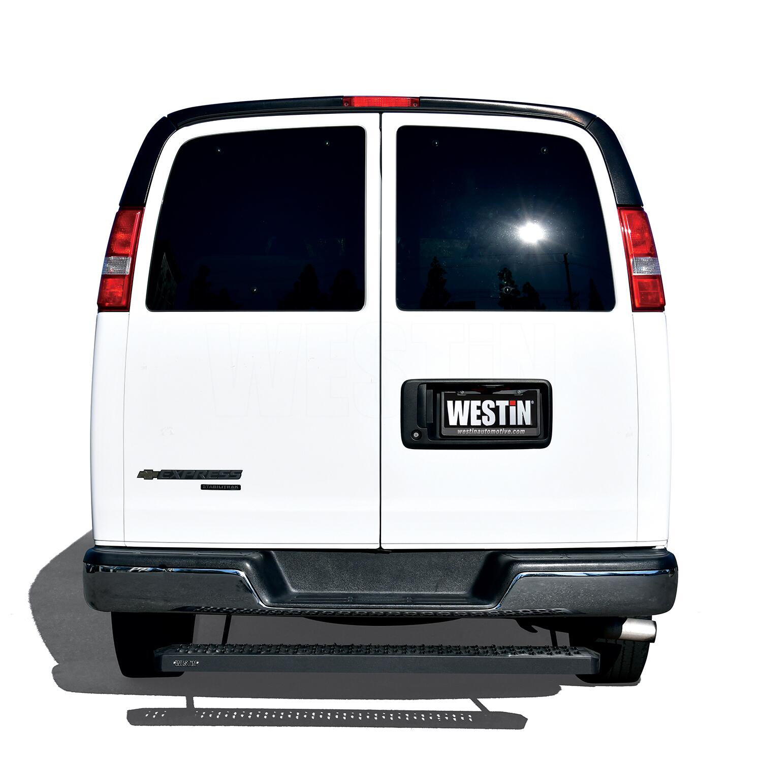 Chevrolet Express/GMC Savana/Ford Transit/Sprinter/Ram ProMaster, Westin Grate Steps Running Boards, Single 54in Sliding or Rear Door, view 8
