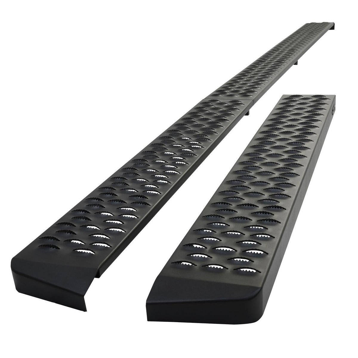 Ram ProMaster 2500/3500 2014-2026, Westin Grate Steps Running Boards, 46in Driver Side and 86in Passenger Side, Textured Black