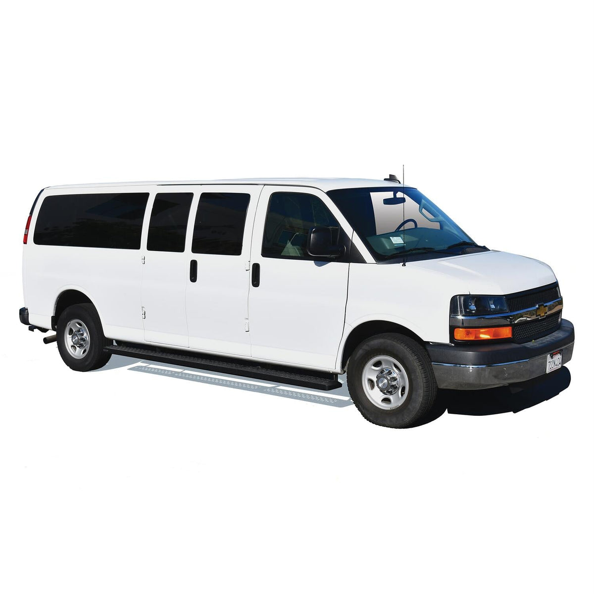 Ram ProMaster 2500/3500 2014-2026, Westin Grate Steps Running Boards, 46in Driver Side and 86in Passenger Side, Textured Black, view 6
