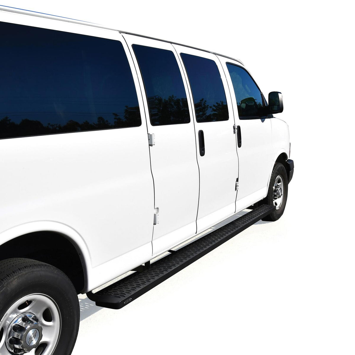 Ram ProMaster 2500/3500 2014-2026, Westin Grate Steps Running Boards, 46in Driver Side and 86in Passenger Side, Textured Black, view 10