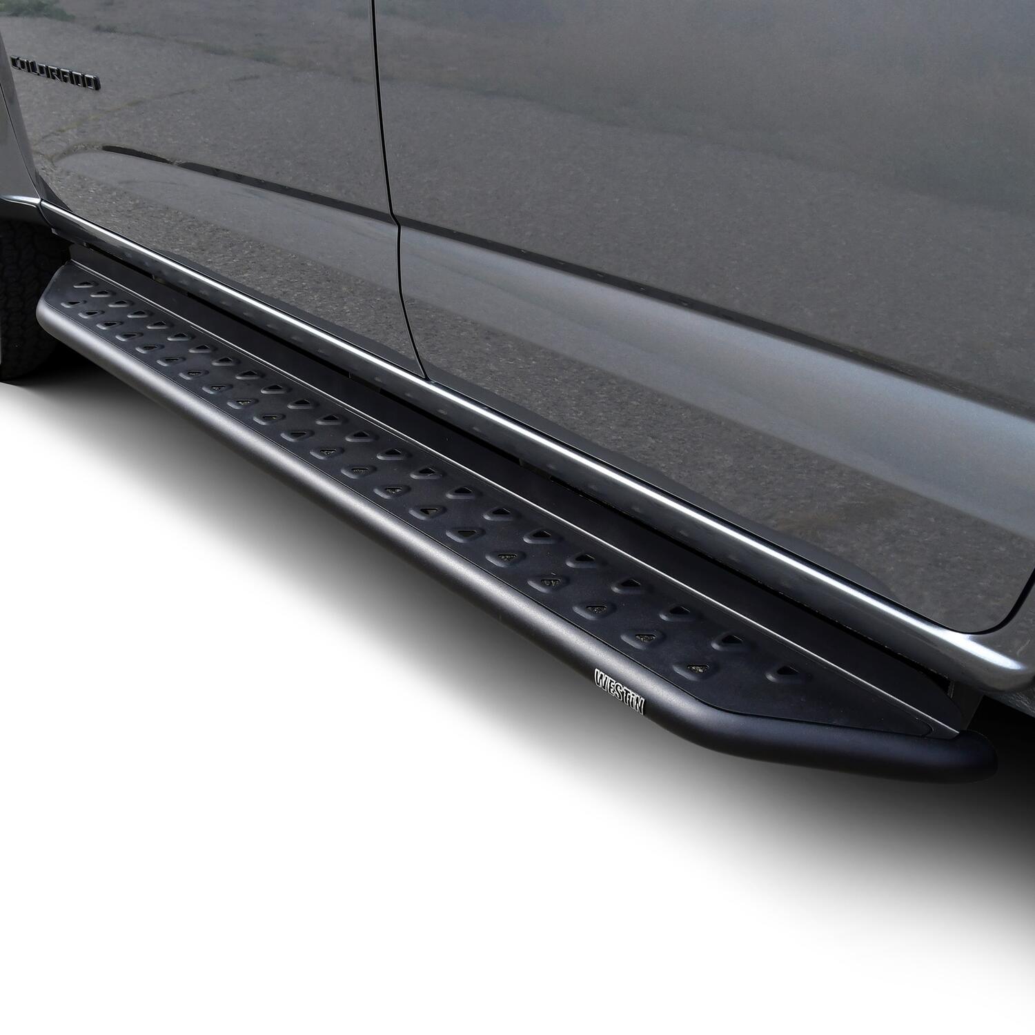 Chevrolet Colorado & GMC Canyon 2015-2026, Westin Outlaw Running Boards, Crew Cab, Textured Black, view 7