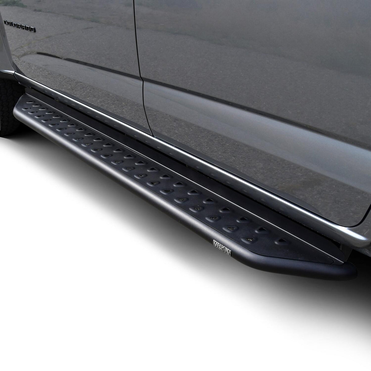 Chevrolet Colorado & GMC Canyon 2015-2026, Westin Outlaw Running Boards, Crew Cab, Textured Black, view 7