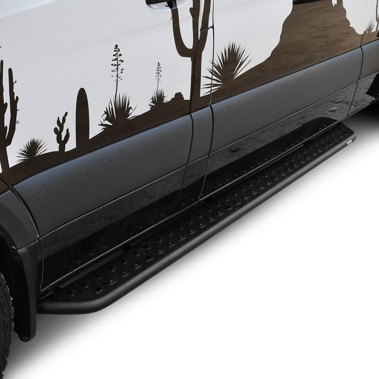Mercedes-Benz Sprinter 2010-2026, Westin Outlaw Running Boards, 144in Wheelbase, 97in, Textured Black, view 7