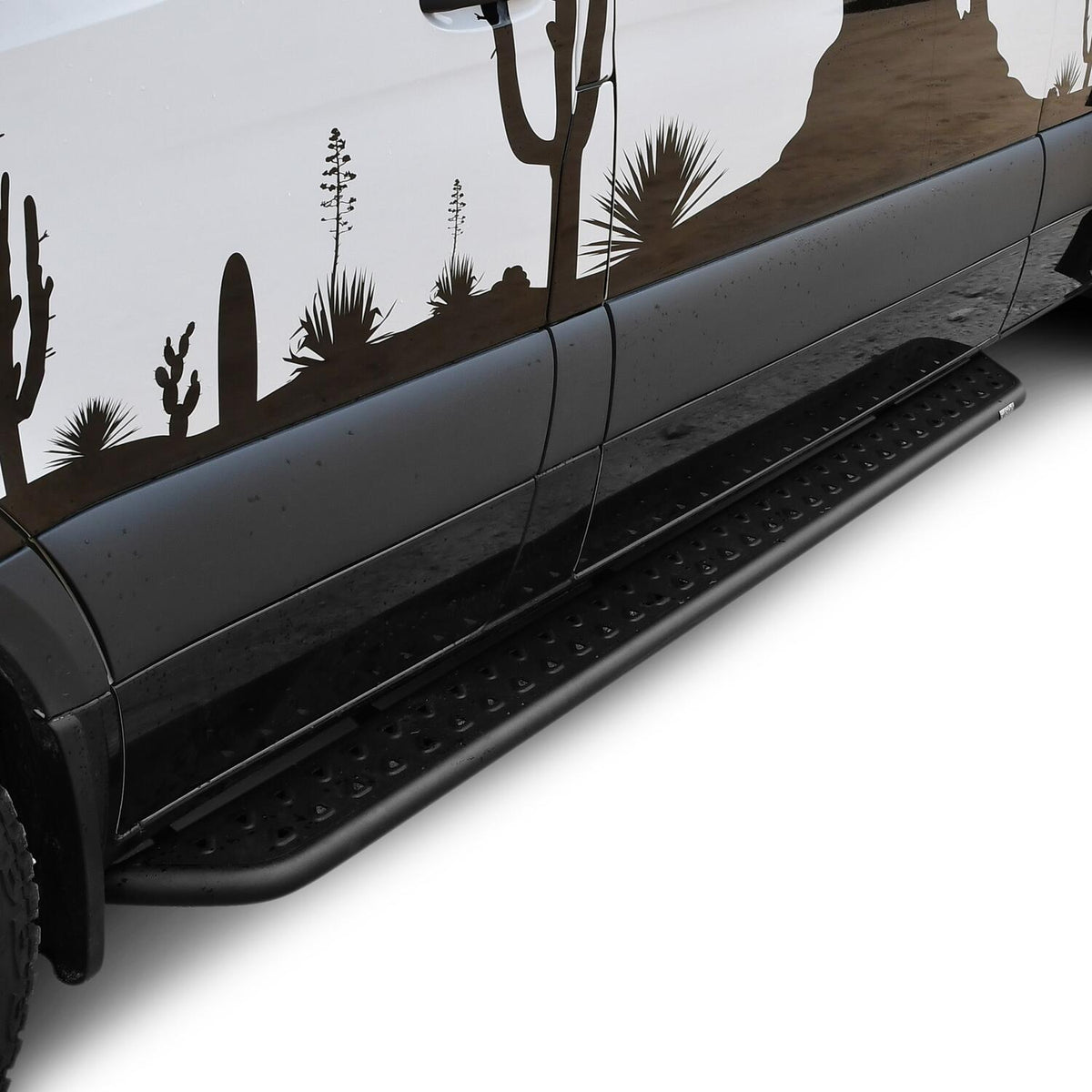 Mercedes-Benz Sprinter 2010-2026, Westin Outlaw Running Boards, 144in Wheelbase, 97in, Textured Black, view 7