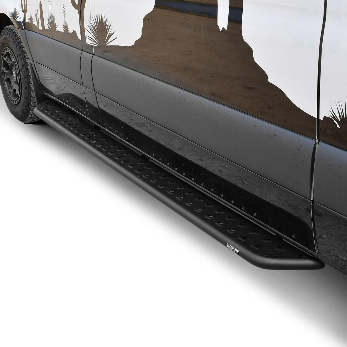 Mercedes-Benz Sprinter 2010-2026, Westin Outlaw Running Boards, 144in Wheelbase, 97in, Textured Black, view 8