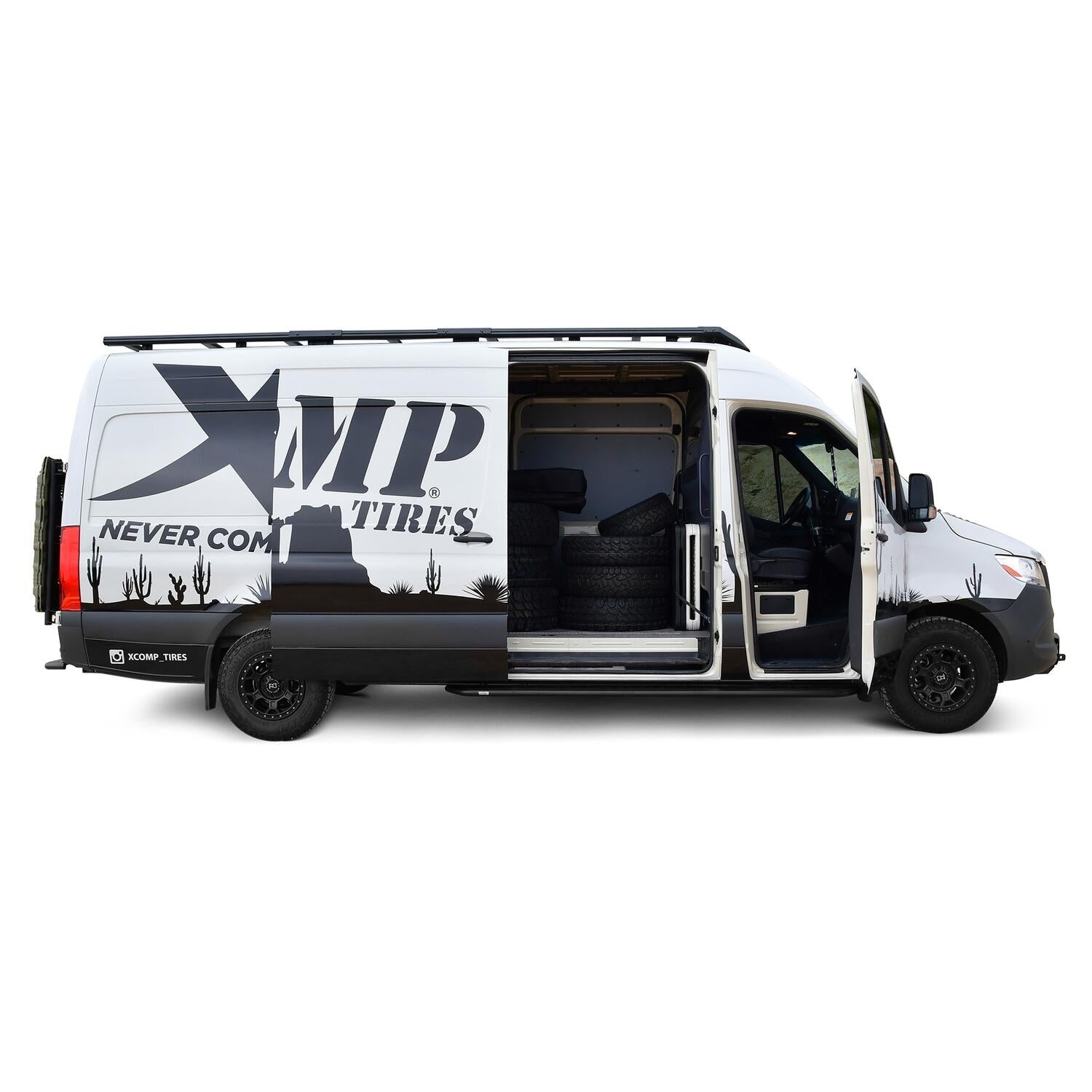 Mercedes-Benz Sprinter 2010-2026, Westin Outlaw Running Boards, 144in Wheelbase, 97in, Textured Black, view 12
