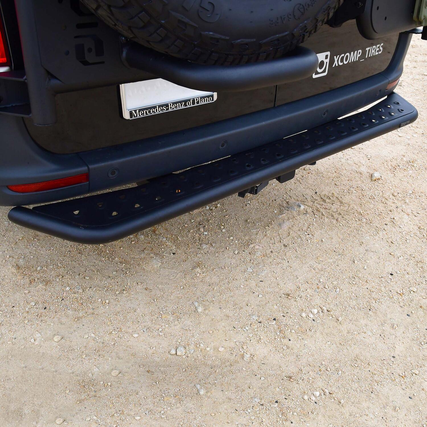 Mercedes-Benz Sprinter 2010-2026, Westin Outlaw Rear Step, 70in, Textured Black, view 4
