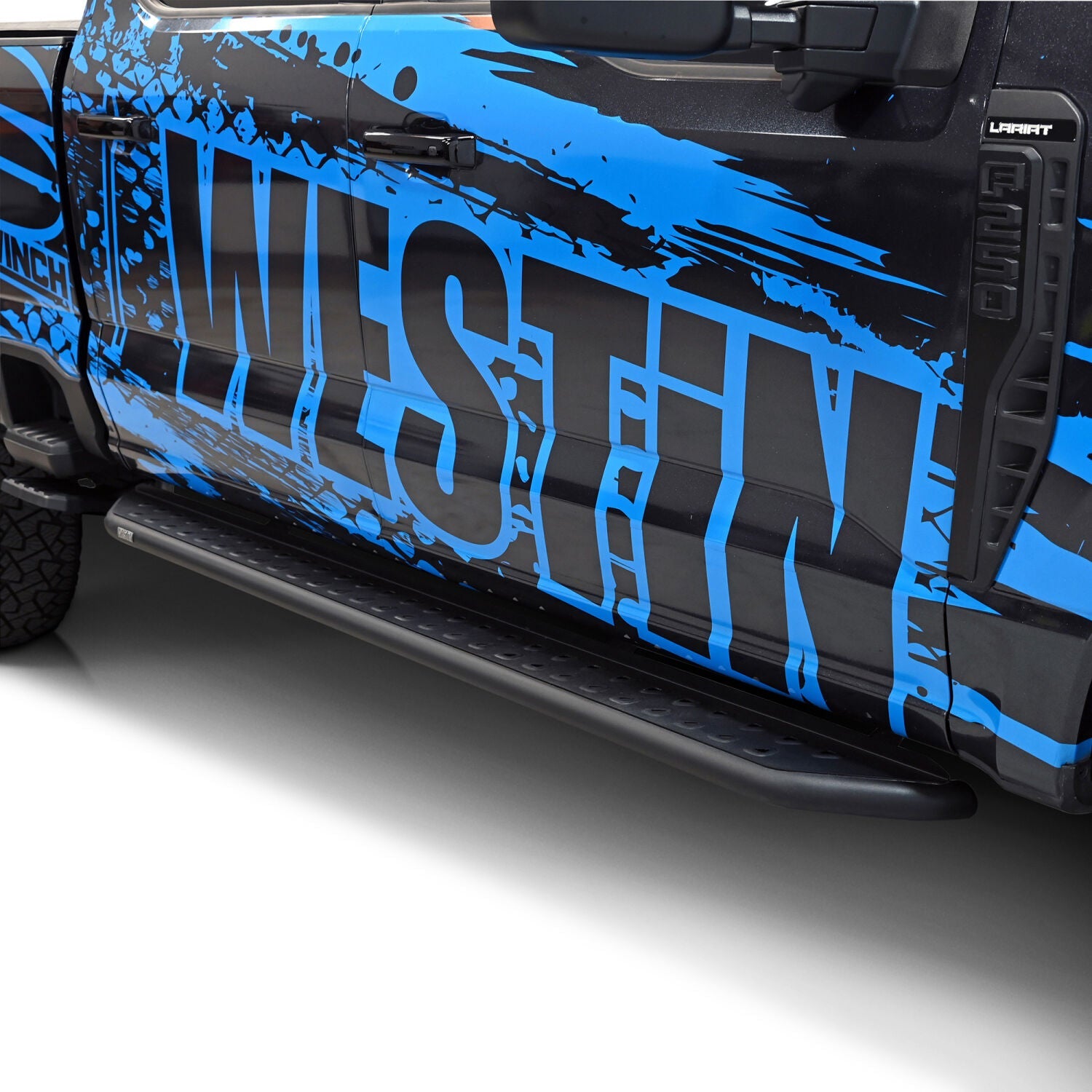 Ford F-150 2015-2026 & F-250/350/450/550 Super Duty 2017-2026, Westin Outlaw Running Boards, Crew Cab, Textured Black, view 6