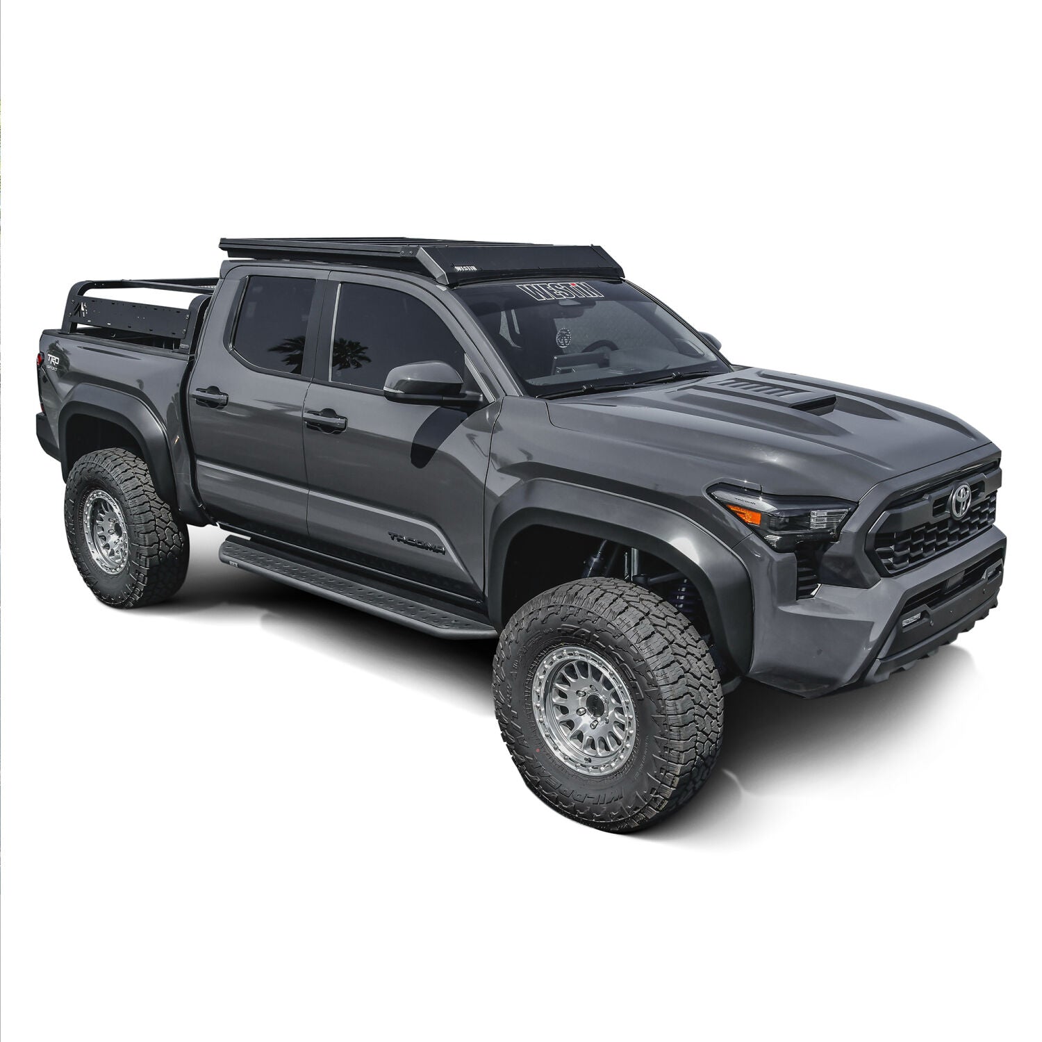 Toyota Tacoma 4th Gen 2024-2026, Westin Outlaw Running Boards, Crew Cab, 78in, Textured Black, view 10