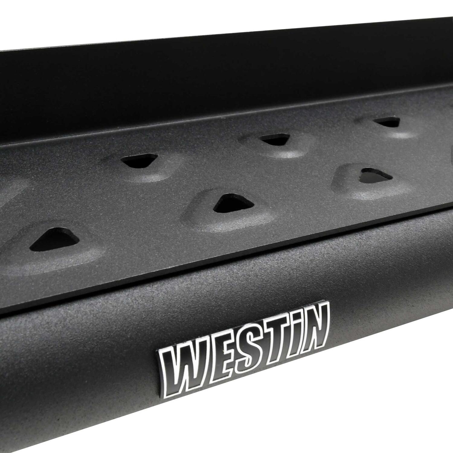 Toyota Tacoma 4th Gen 2024-2026, Westin Outlaw Running Boards, Crew Cab, 78in, Textured Black, view 4