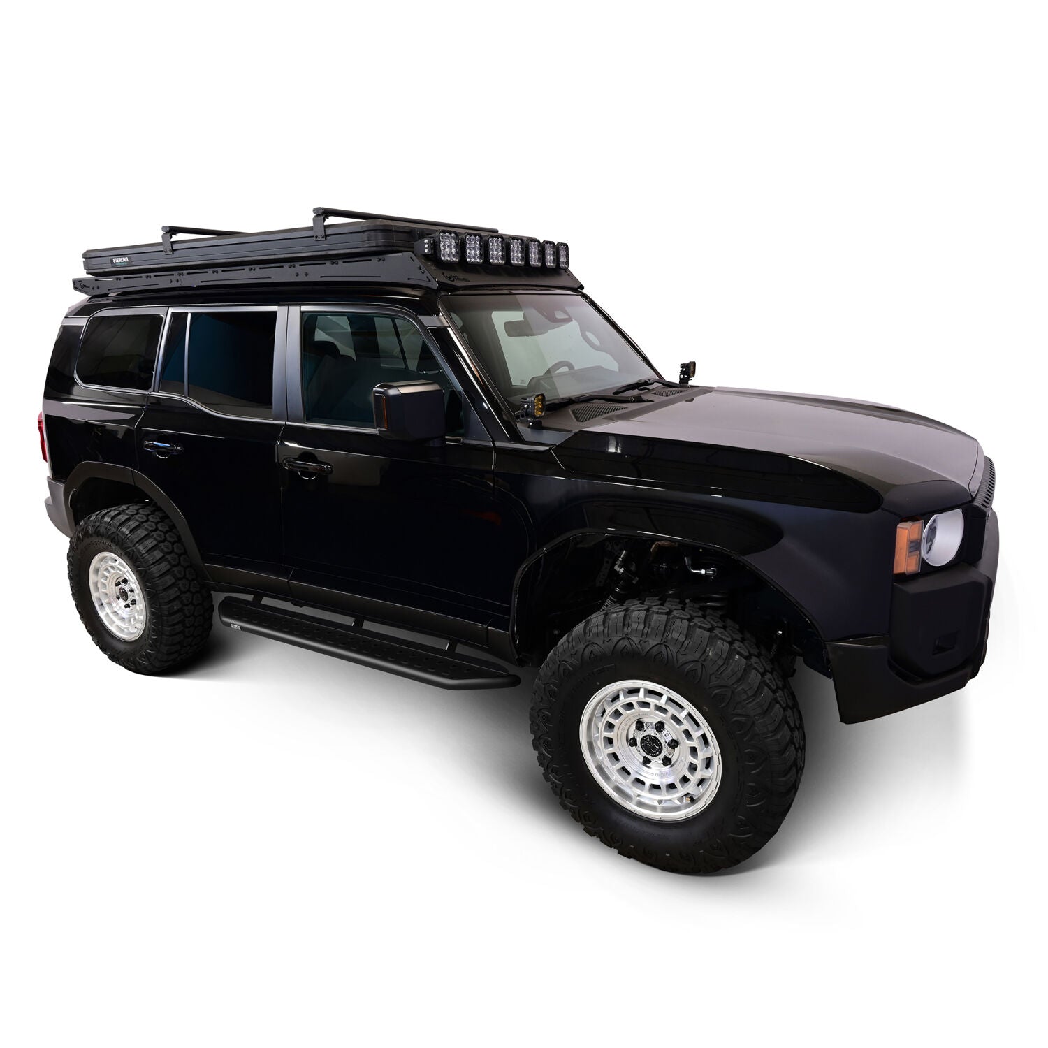 Toyota Land Cruiser 250 Series 2024-2026, Westin Outlaw Running Boards, Textured Black, view 11