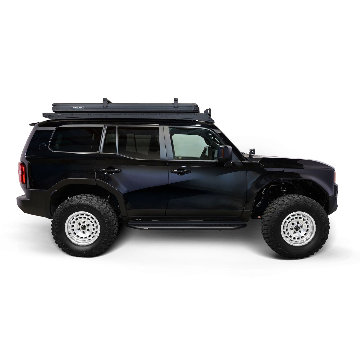 Toyota Land Cruiser 250 Series 2024-2026, Westin Outlaw Running Boards, Textured Black, view 12