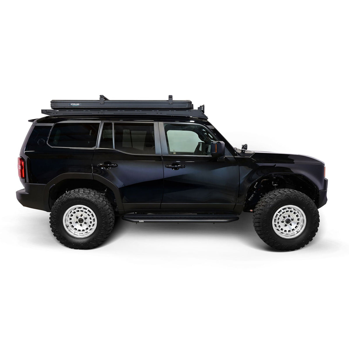 Toyota Land Cruiser 250 Series 2024-2026, Westin Outlaw Running Boards, Textured Black, view 12