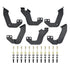 Toyota Land Cruiser 250 Series 2024-2026, Westin Outlaw Running Boards, Textured Black, view 5