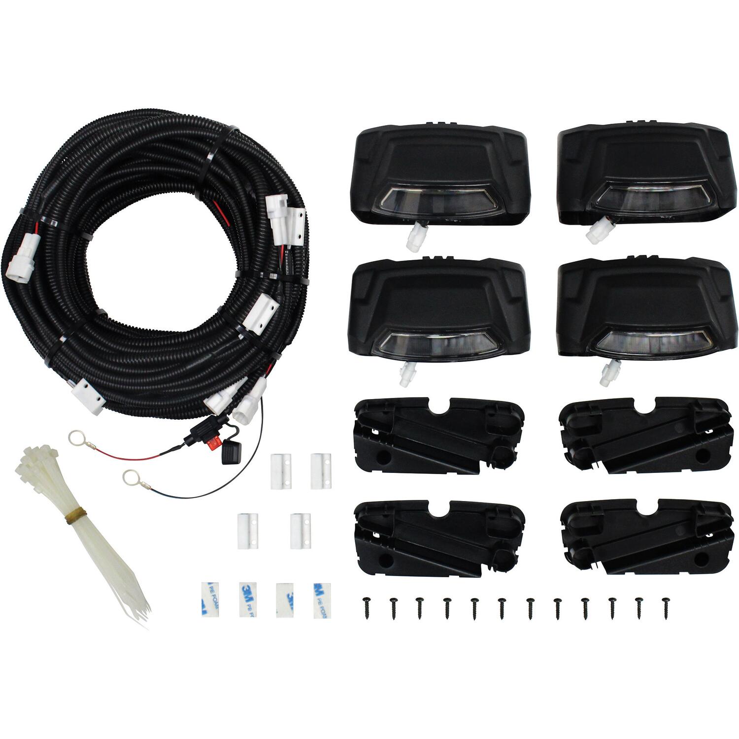 Westin R5 LED Light Kit, for R5 Nerf Step Bars, Black