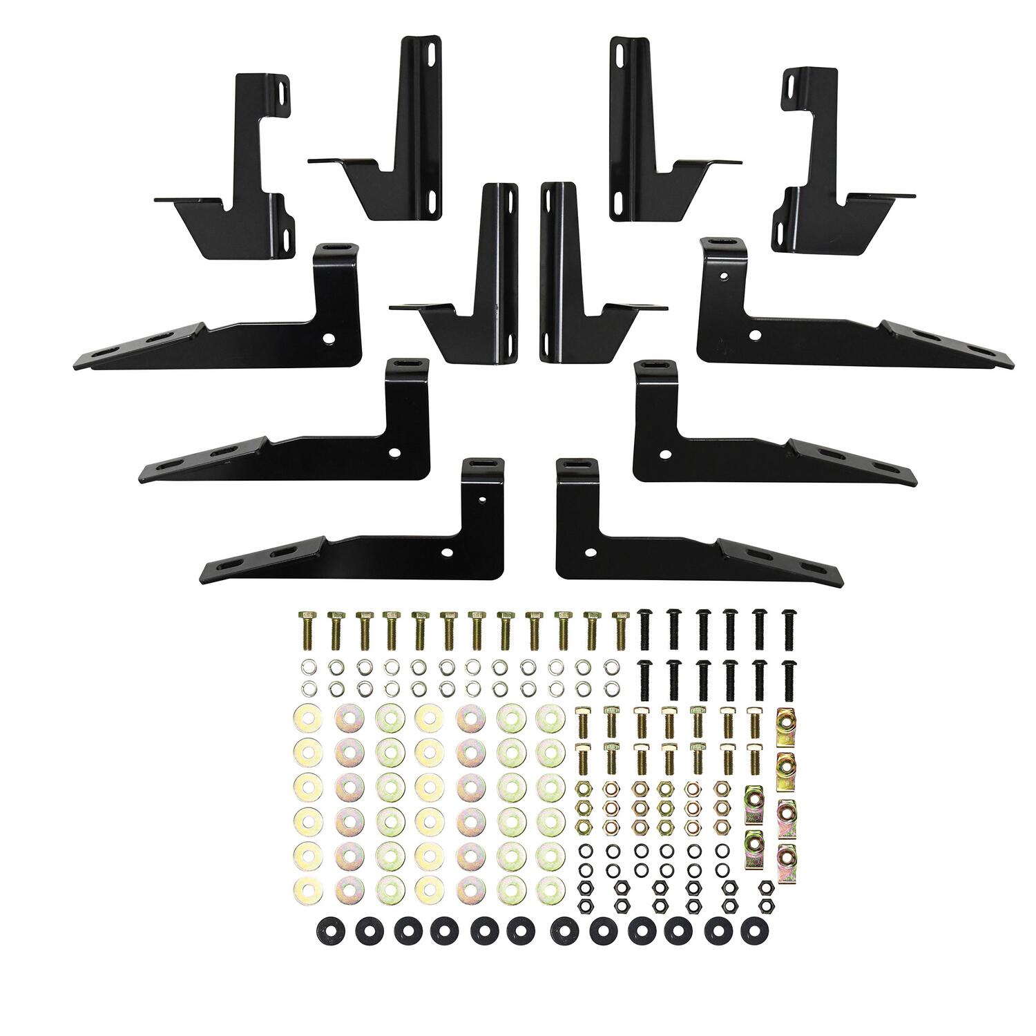 Jeep Wrangler JL 4 Door 2018-2026, Westin R5 Nerf Step Bars, Textured Black, view 4