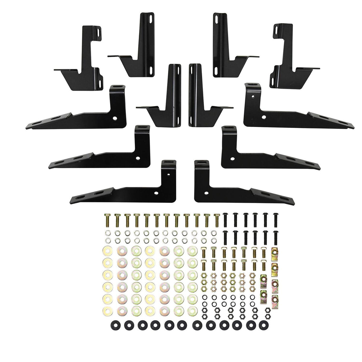 Jeep Wrangler JL 4 Door 2018-2026, Westin R5 Nerf Step Bars, Textured Black, view 4