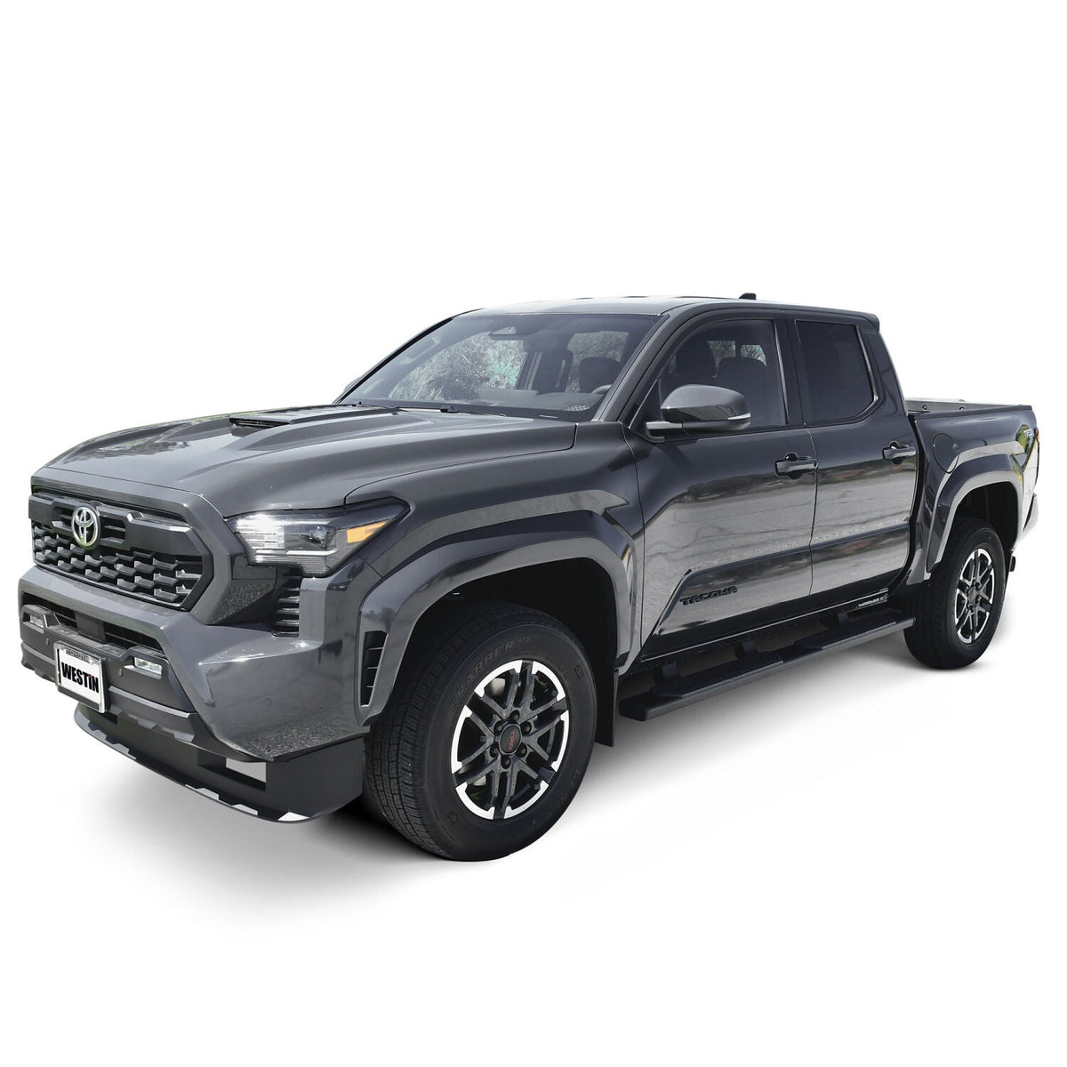Toyota Tacoma 4th Gen Crew Cab 2024-2026, Westin R5 Nerf Step Bars, Cab Length, Textured Black, view 2