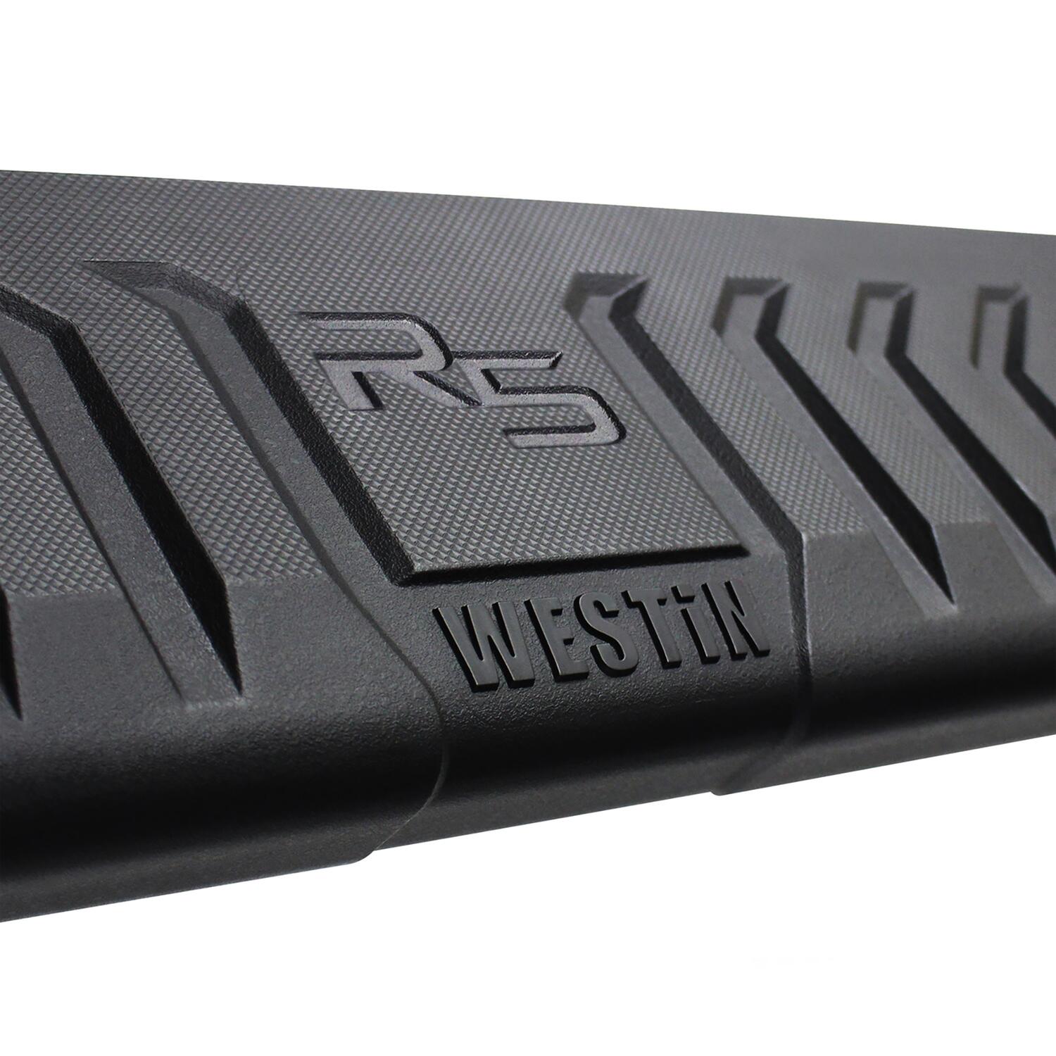 Toyota Tacoma 3rd Gen 2016-2023, Westin R5 M-Series Wheel-to-Wheel Nerf Step Bars, Crew Cab, 73.7in Bed, view 4