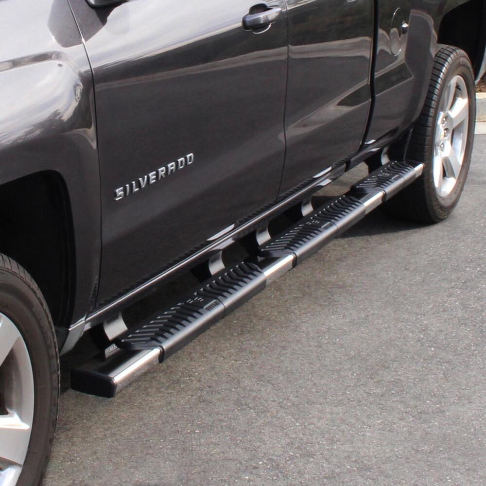 Chevrolet Silverado & GMC Sierra 1500 2007-2018 & 2500 HD/3500 HD 2007-2019, Westin R5 M-Series Wheel-to-Wheel Nerf Step Bars, view 9