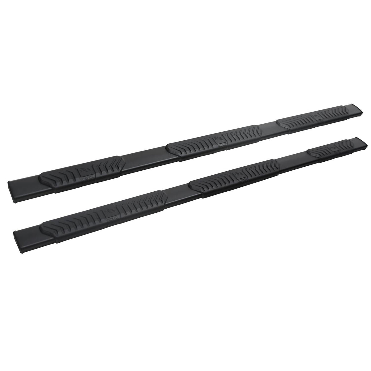 Chevrolet Silverado & GMC Sierra 1500 2019-2026 Crew Cab, Westin R5 M-Series Wheel-to-Wheel Nerf Step Bars, Textured Black, 79.4in Bed