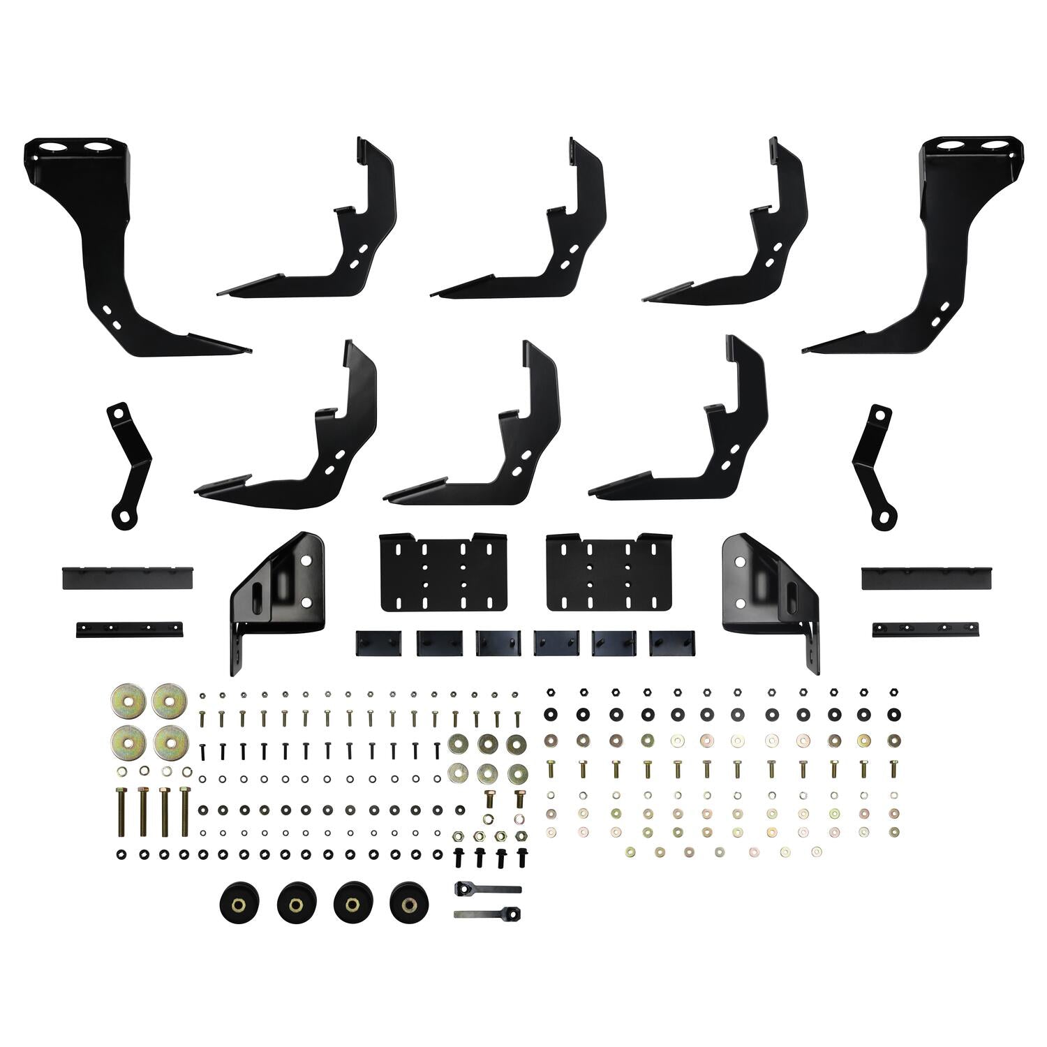 Chevrolet Silverado & GMC Sierra 1500 2019-2026 Crew Cab, Westin R5 M-Series Wheel-to-Wheel Nerf Step Bars, Textured Black, 79.4in Bed, view 5