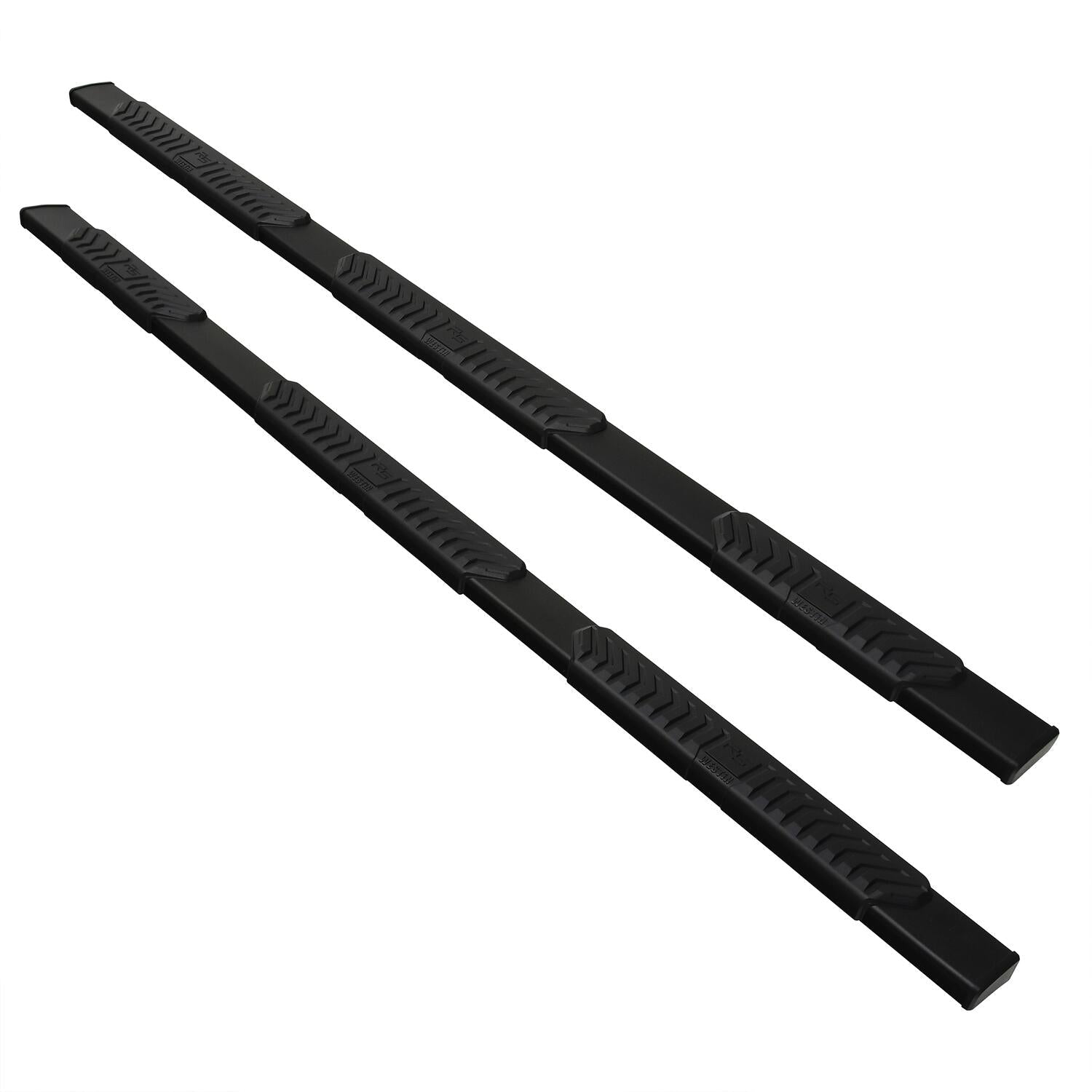 Ram 1500 2019-2026 Crew Cab, Westin R5 M-Series Wheel-to-Wheel Nerf Step Bars, Textured Black, 76.3in Bed, view 2