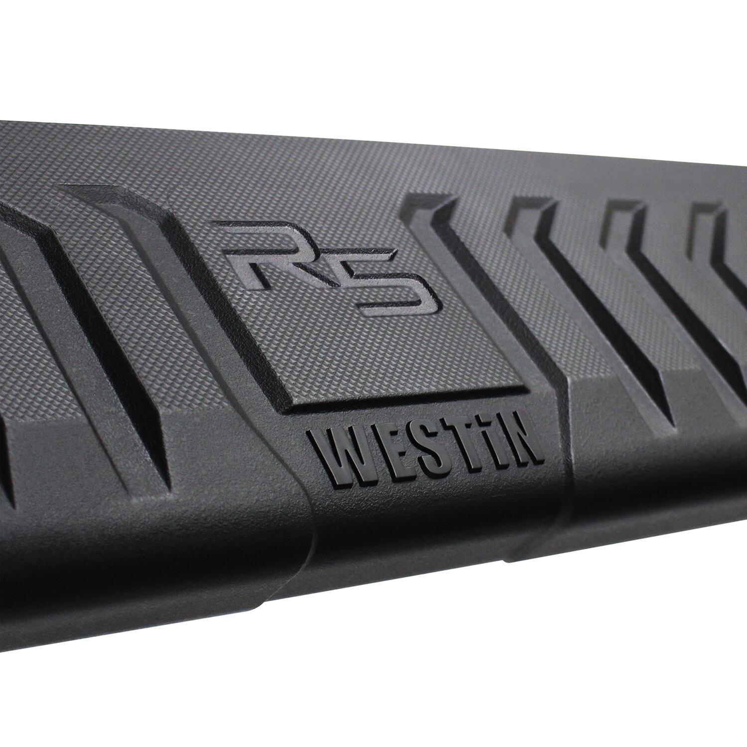 Ram 1500 2019-2026 Crew Cab, Westin R5 M-Series Wheel-to-Wheel Nerf Step Bars, Textured Black, 76.3in Bed, view 4