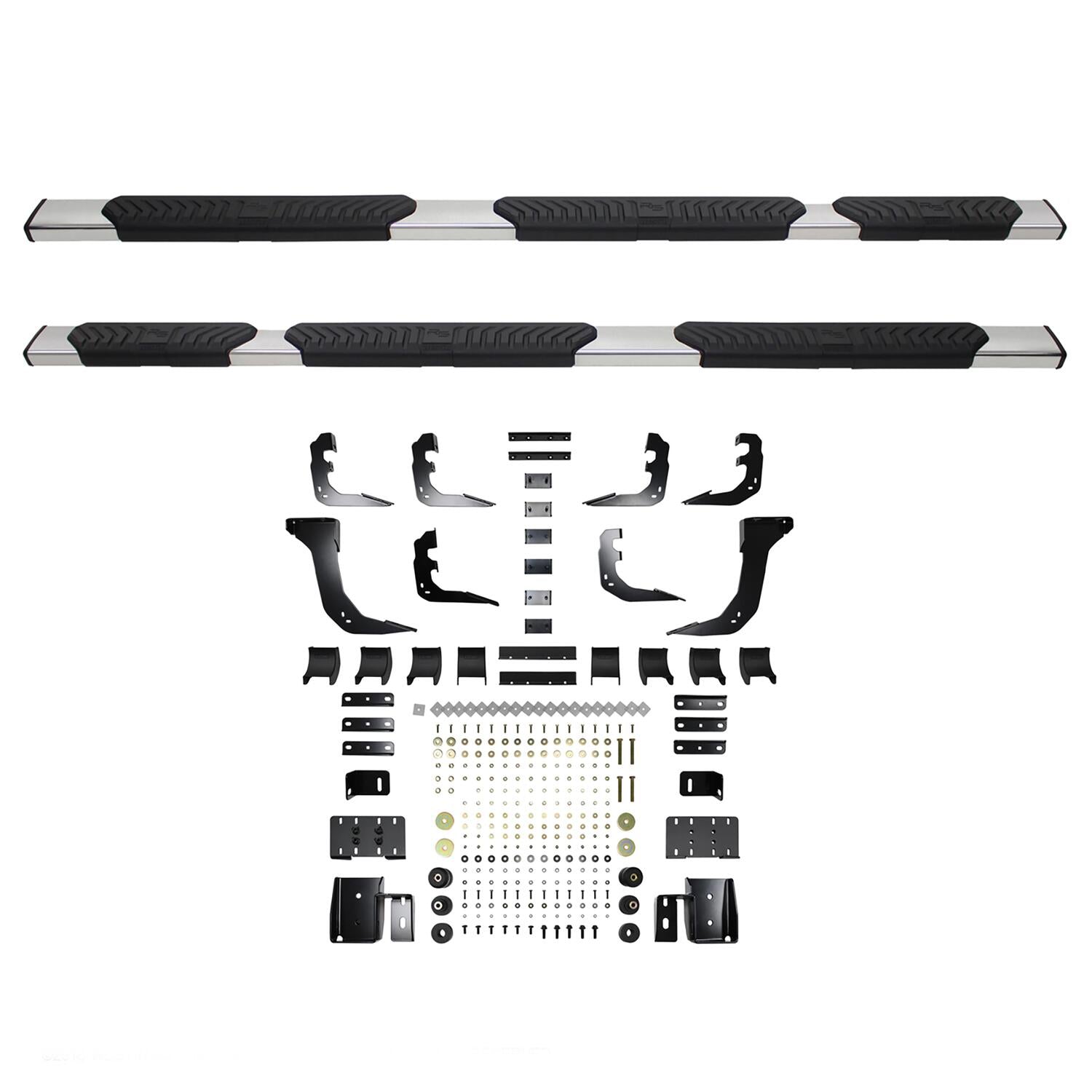 Ram 1500 2019-2026 Extended Cab, Westin R5 M-Series Wheel-to-Wheel Nerf Step Bars, Polished Stainless Steel, 76.3in Bed, view 4