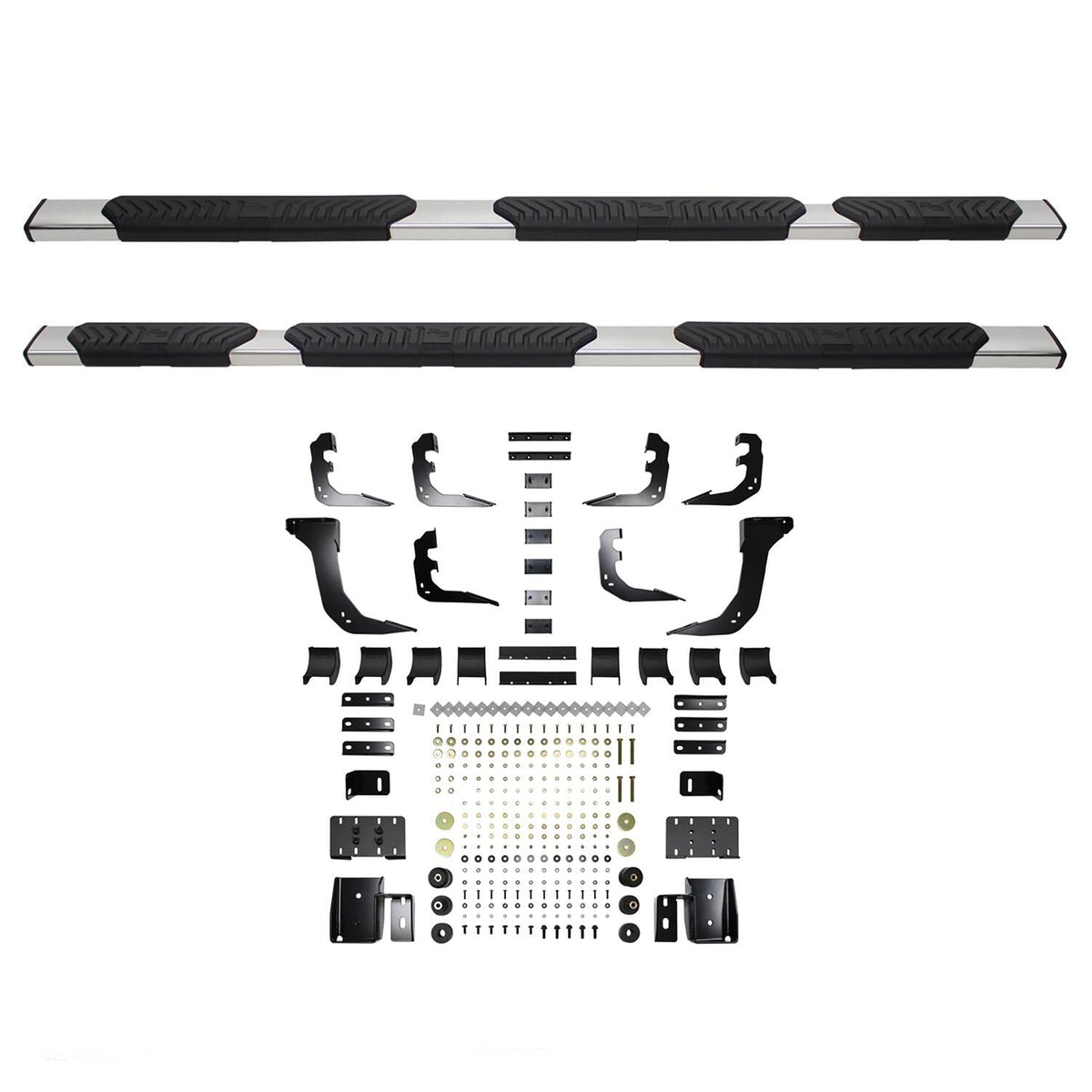 Ram 1500 2019-2026 Extended Cab, Westin R5 M-Series Wheel-to-Wheel Nerf Step Bars, Polished Stainless Steel, 76.3in Bed, view 4