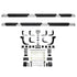 Ram 1500 2019-2026 Extended Cab, Westin R5 M-Series Wheel-to-Wheel Nerf Step Bars, Polished Stainless Steel, 76.3in Bed, view 4