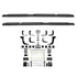 Ram 1500 2019-2026 Extended Cab, Westin R5 M-Series Wheel-to-Wheel Nerf Step Bars, Textured Black, 76.3in Bed, view 4
