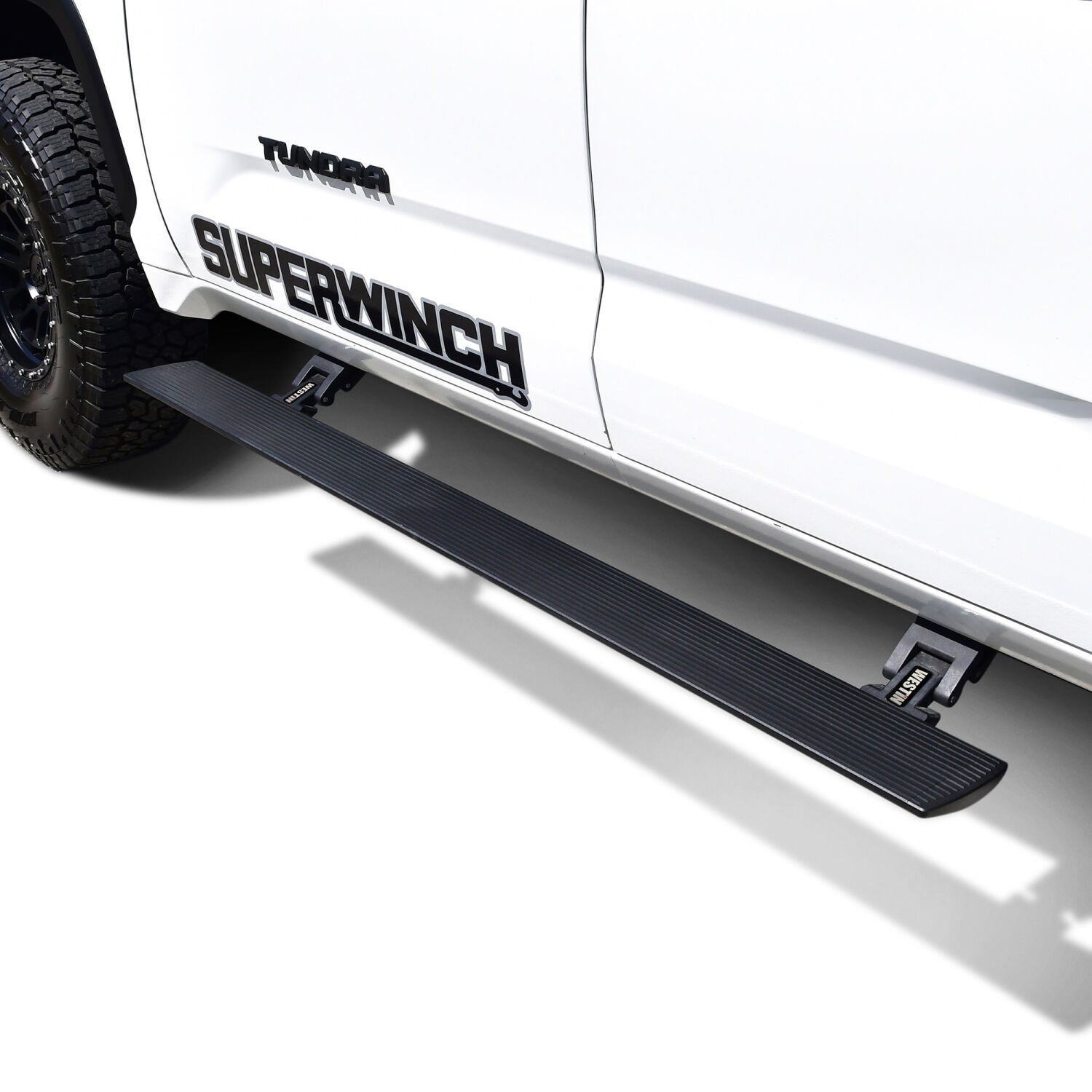 Toyota Tundra 3rd Gen 2022-2026, Westin Pro-e Electric Running Boards, 73in, Extended Cab, view 3