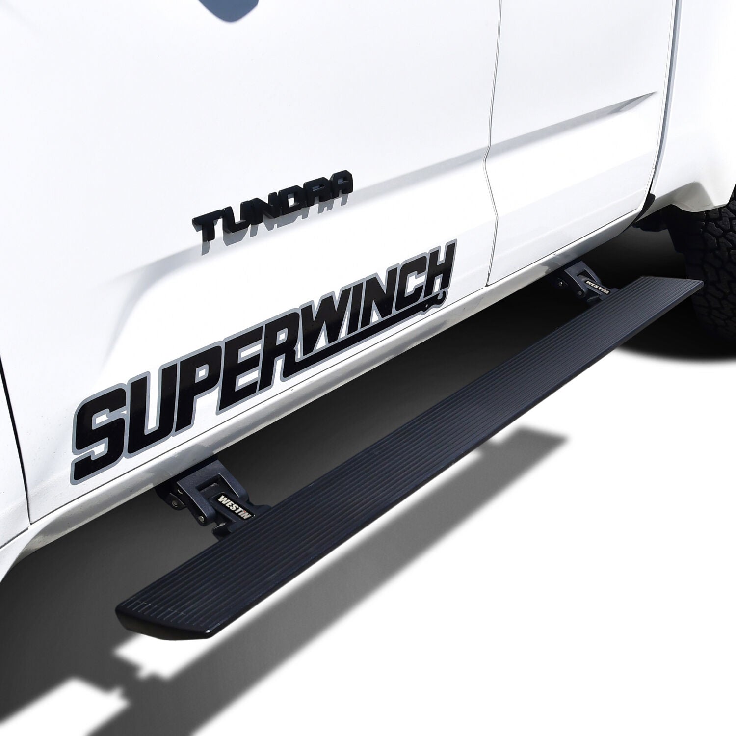 Toyota Tundra 3rd Gen 2022-2026, Westin Pro-e Electric Running Boards, 73in, Extended Cab, view 4