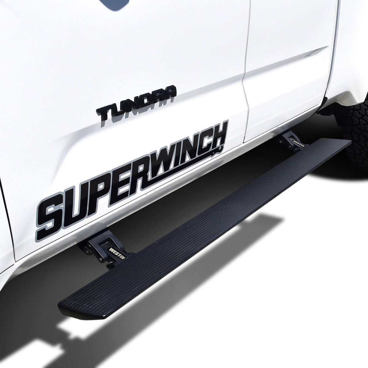 Toyota Tundra 3rd Gen 2022-2026, Westin Pro-e Electric Running Boards, 73in, Extended Cab, view 4