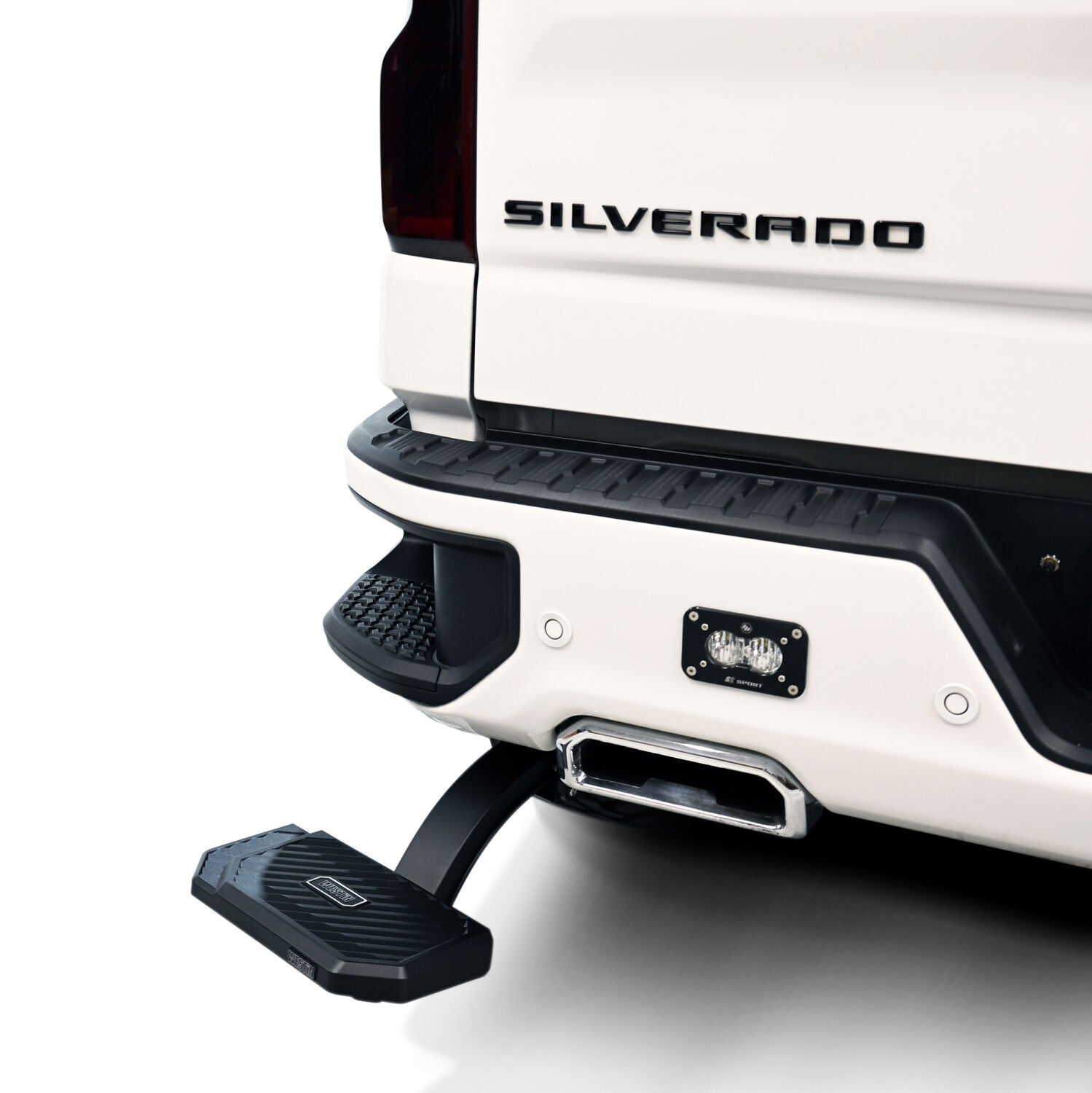 Chevrolet Silverado & GMC Sierra 1500 2019-2026, Westin Manual Retractable Bed Step, Black, view 10