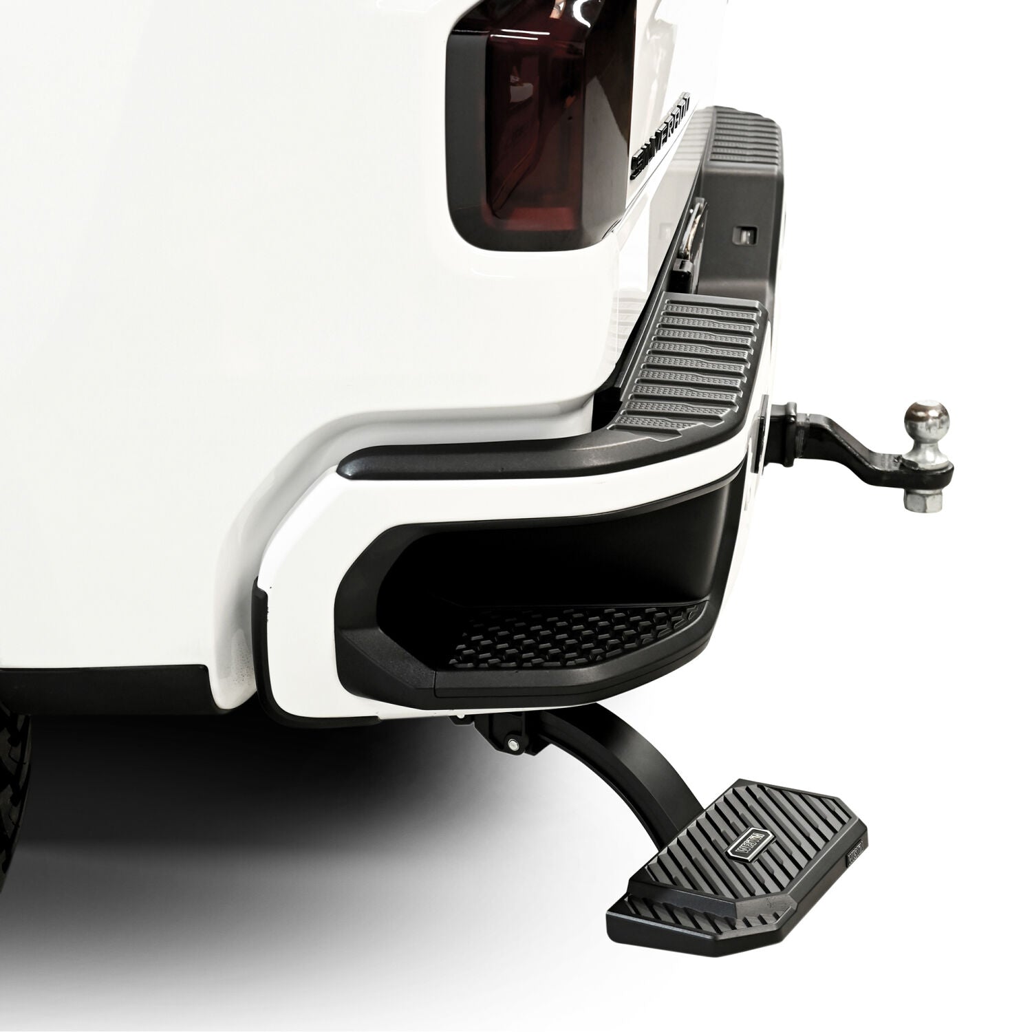 Chevrolet Silverado & GMC Sierra 1500 2019-2026, Westin Manual Retractable Bed Step, Black, view 11