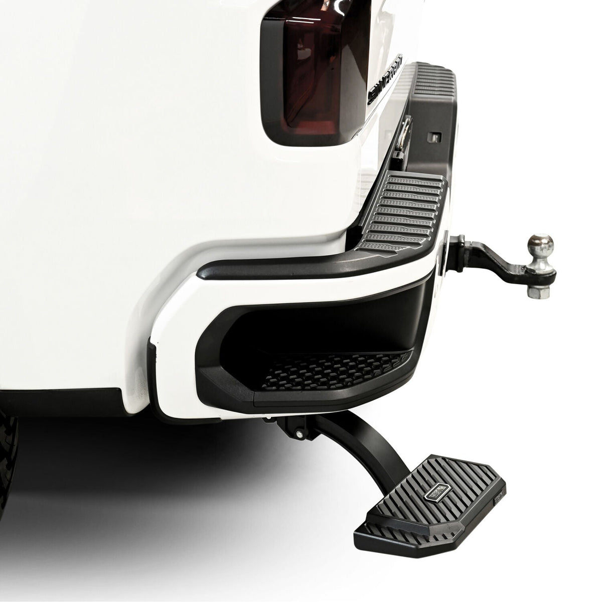Chevrolet Silverado & GMC Sierra 1500 2019-2026, Westin Manual Retractable Bed Step, Black, view 11