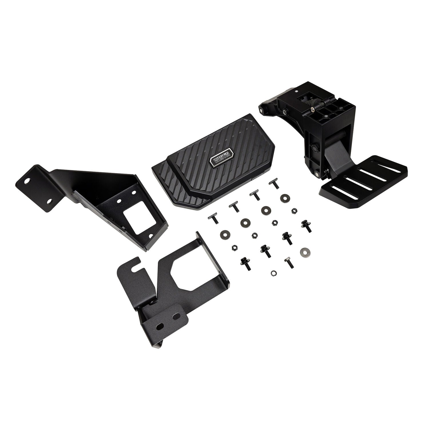 Chevrolet Silverado & GMC Sierra 1500 2019-2026, Westin Manual Retractable Bed Step, Black, view 8