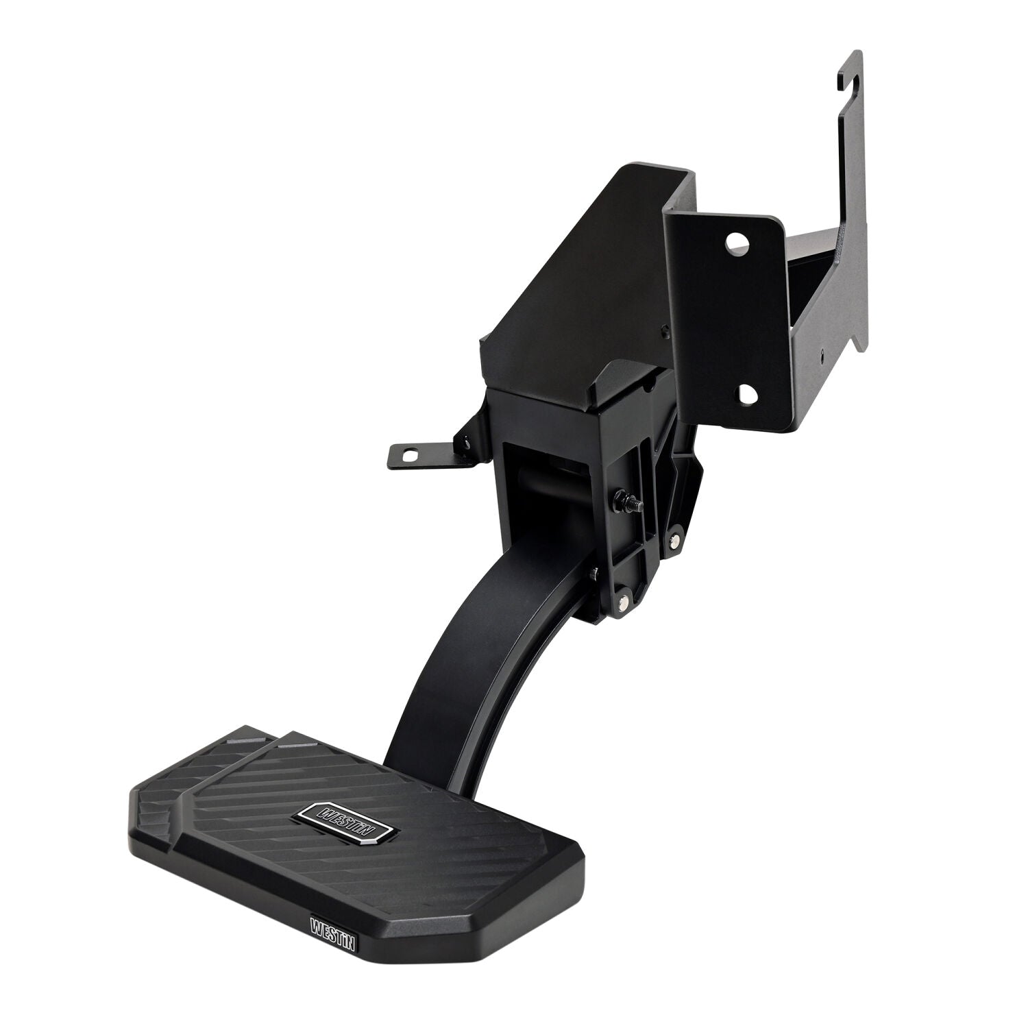 Chevrolet Silverado & GMC Sierra 2500 HD/3500 HD 2020-2026, Westin Manual Retractable Bed Step, Black, view 2